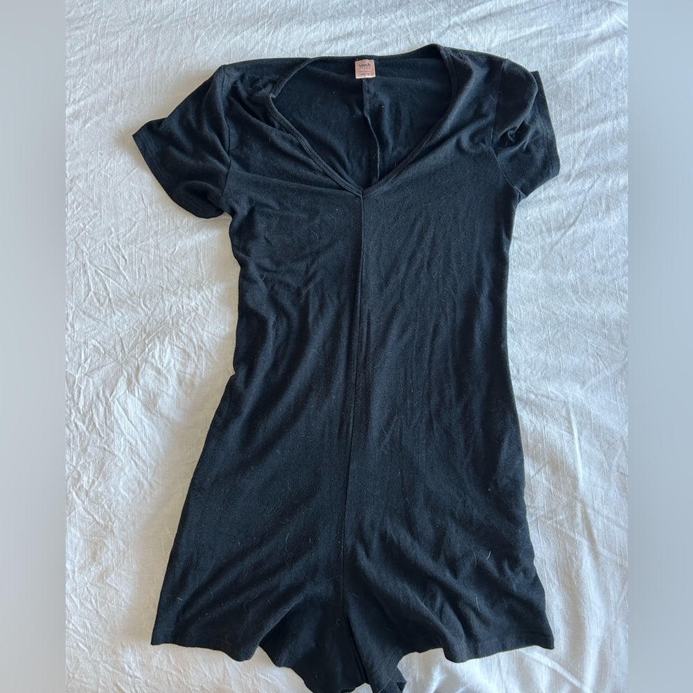 Smash + Tess - Classic Black Lounge Romper